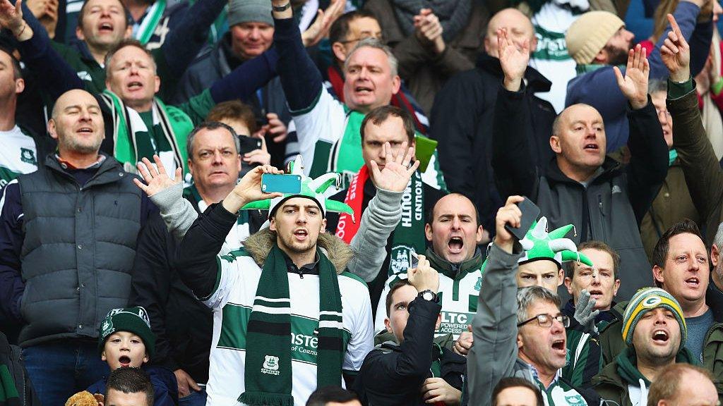 Plymouth Argyle fans