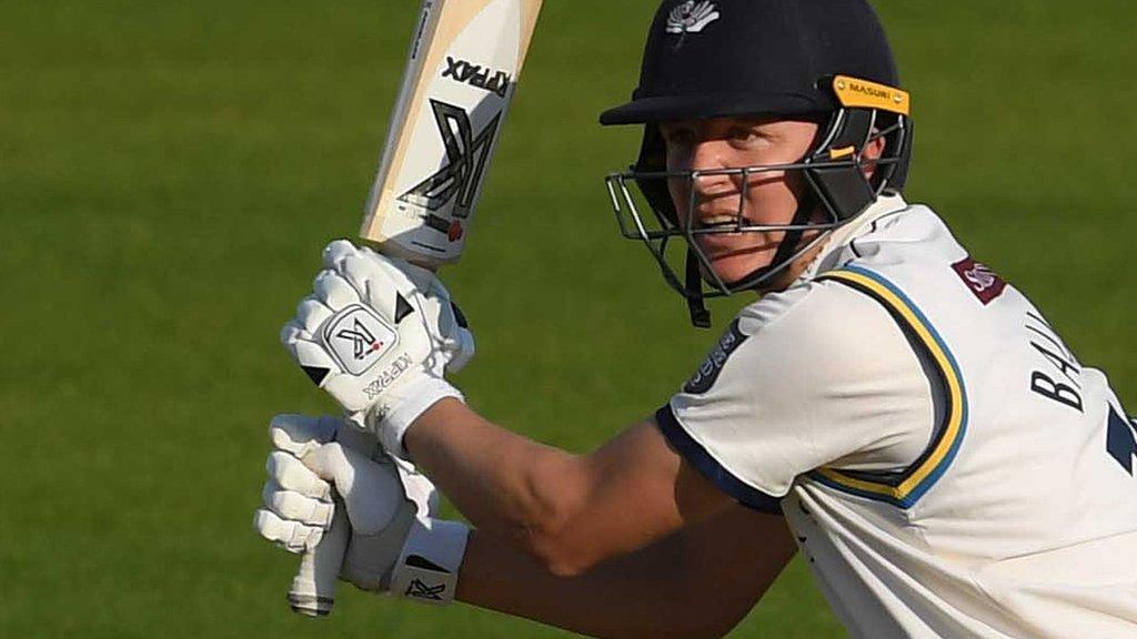 Yorkshire batsman Gary Ballance