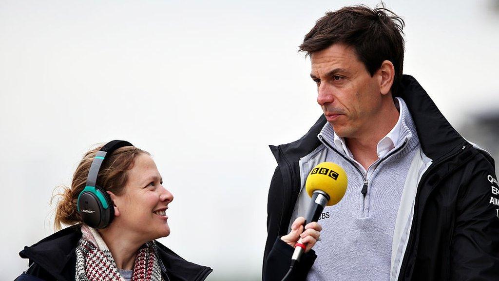 Jennie Gow, Toto Wolff