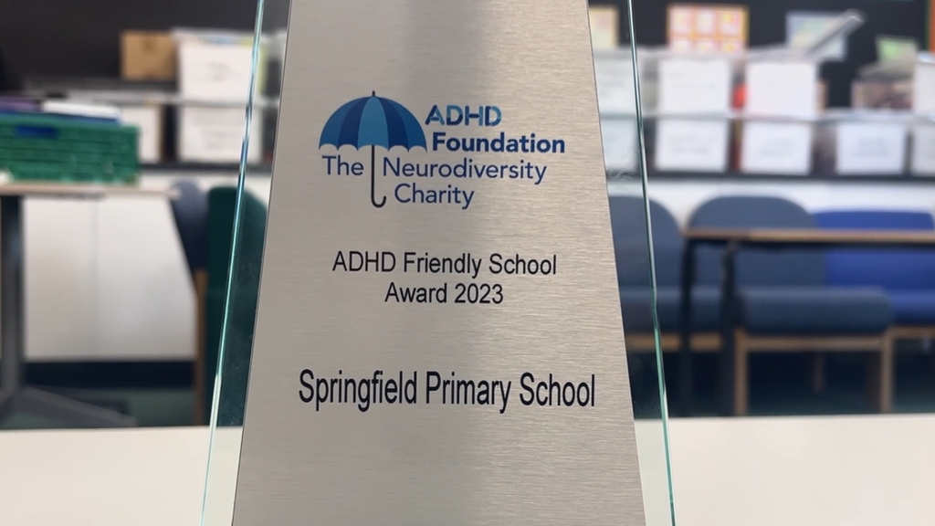 Springfield Primary School's award