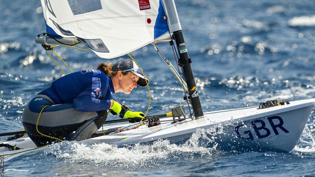 Hannah Snellgrove competed at the Paris 2024 test event in July