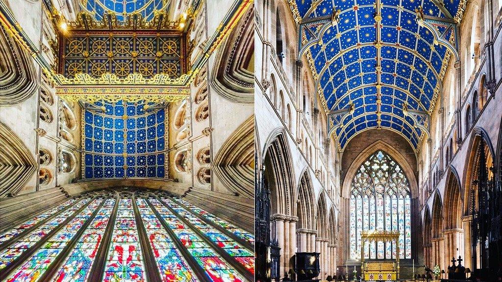 Carlisle Cathedral ceiling