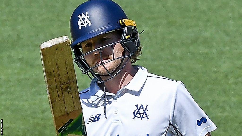 Will Pucovski batting for Victoria