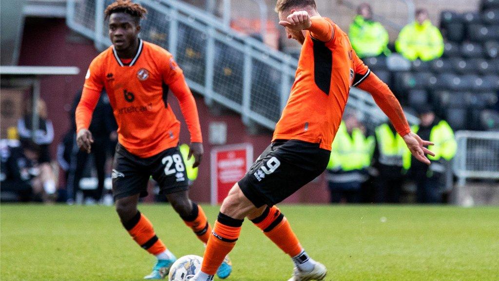 Louis Moult's terrific free-kick brought United level