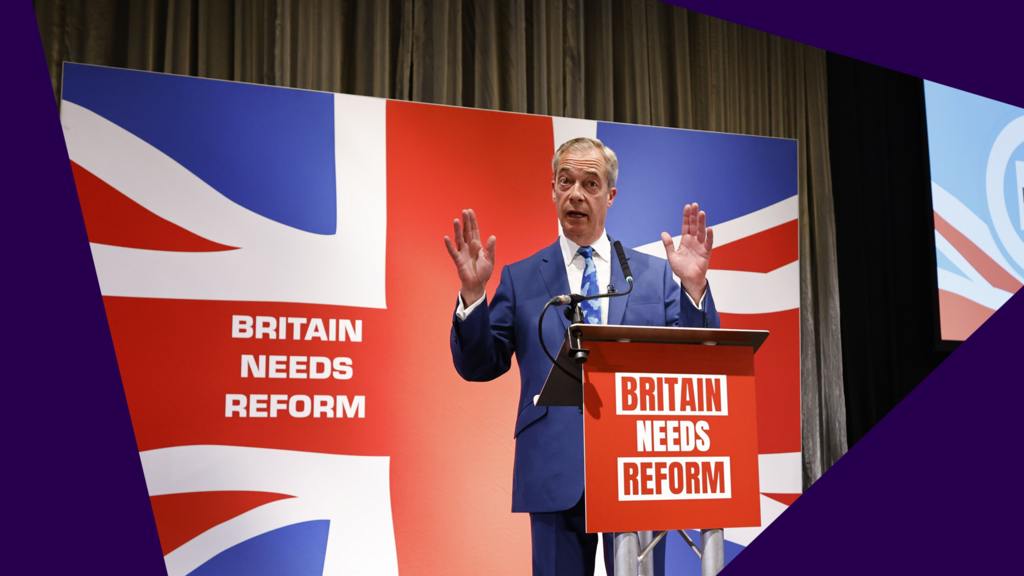 Nigel Farage speaking at Press conference on 3 June