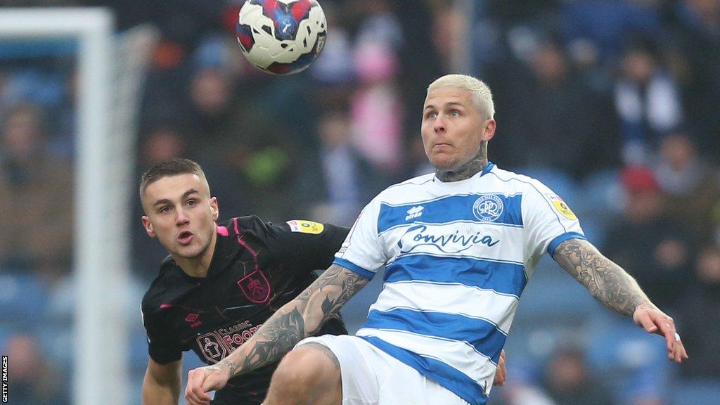 Lyndon Dykes in action for QPR