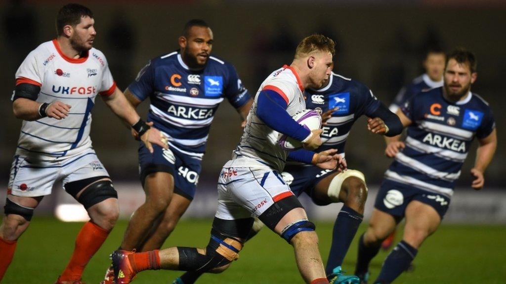 Bordeaux had lost all their three previous European Challenge Cup pool games