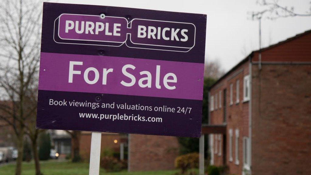 Purplebricks sign