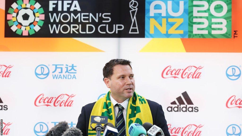 Football Australia chief executive James Johnson