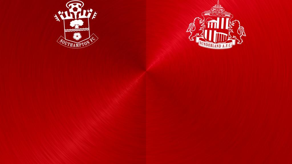 Southampton v Sunderland badges