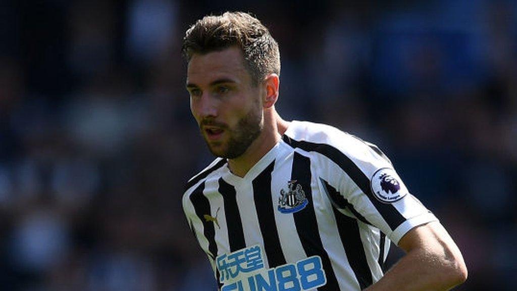 Newcastle United defender Paul Dummett