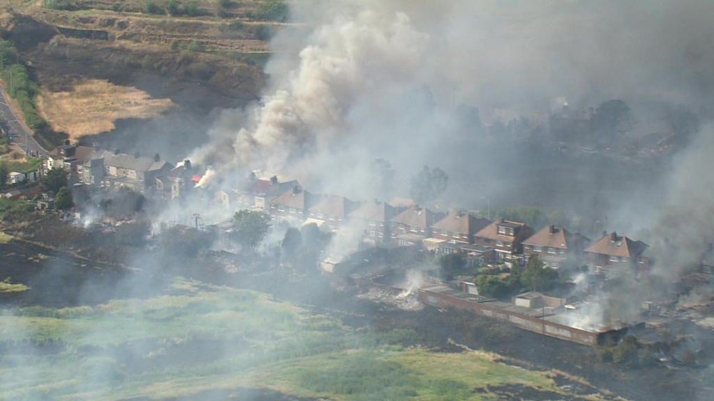 Fires in Wennington