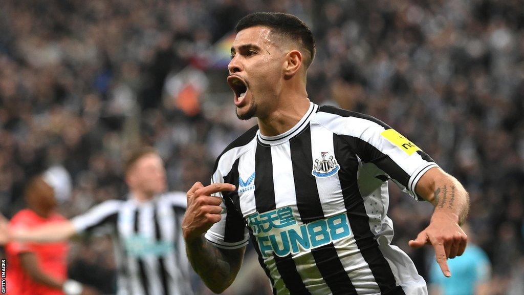 Bruno Guimaraes: Newcastle United and Brazil midfielder signs new five-year  deal - BBC Sport