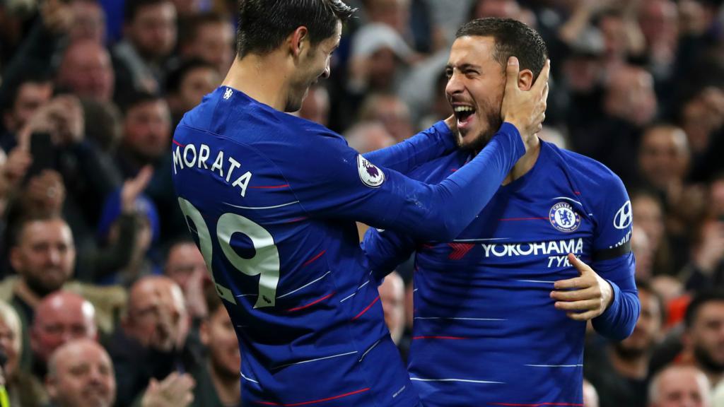 Morata and Hazard