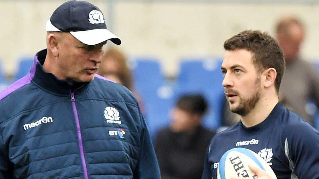 Vern Cotter and Greig Laidlaw