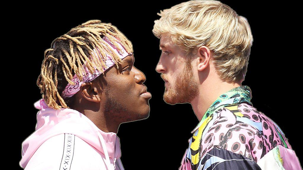 KSI and Logan Paul face off