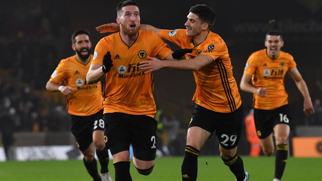 Wolves celebrate