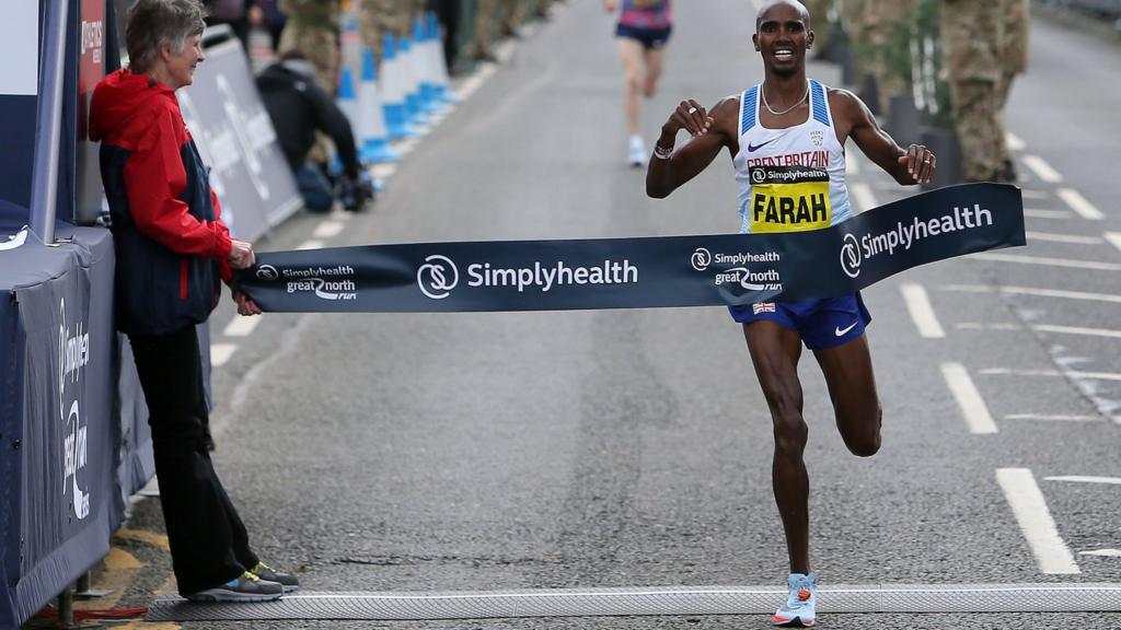 Mo Farah wins