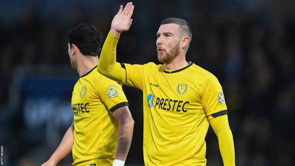 Sam Winnall of Burton Albion