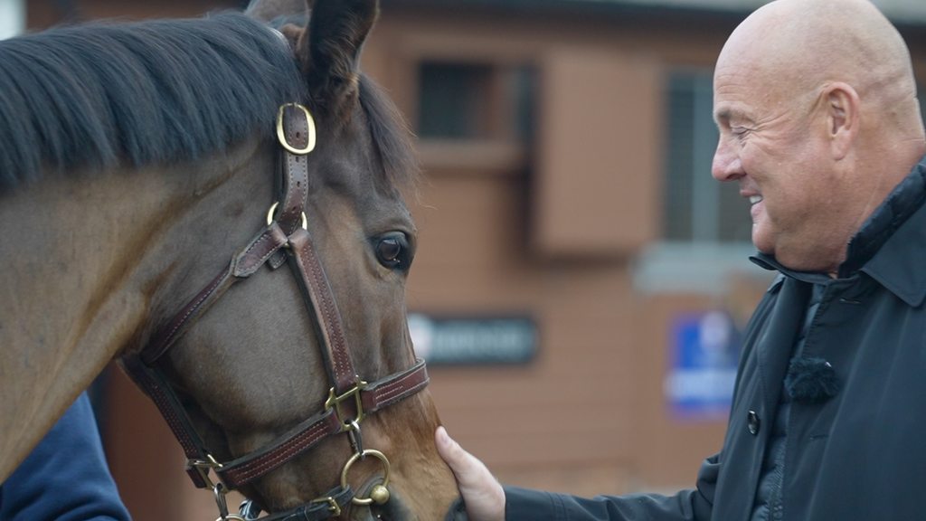 Tony Elliott with Rogue Millennium before the sale