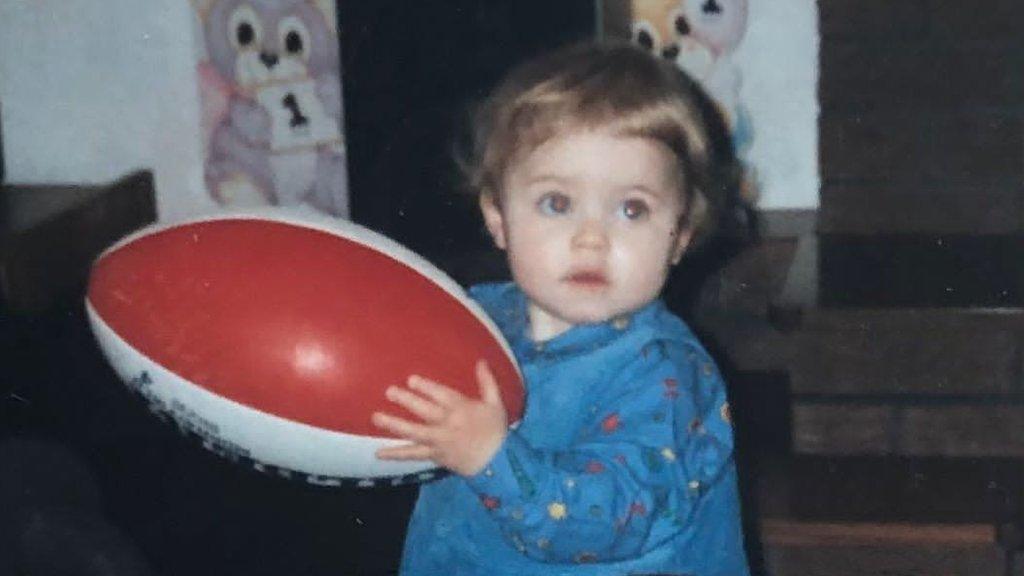 Leigh Halfpenny was destined to be a Wales rugby star from a young age