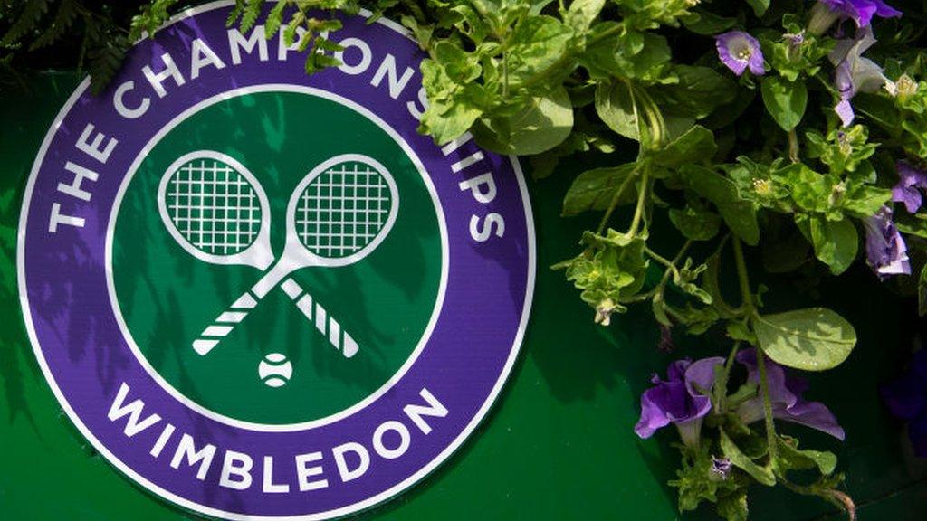 wimbledon sign