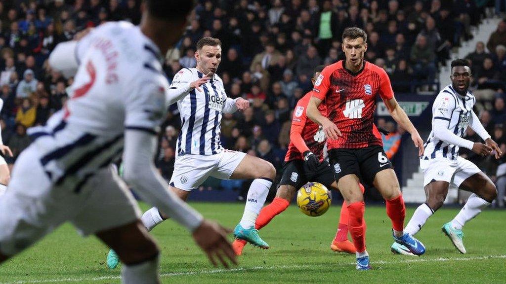 Andi Weimann scores West Brom's winner