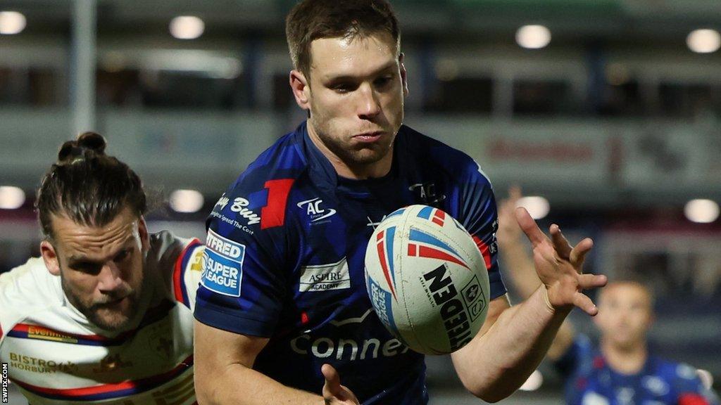 Hull KR's Tom Opacic in action