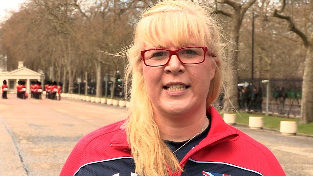 Invictus Games UK team competitor Caroline Buckle