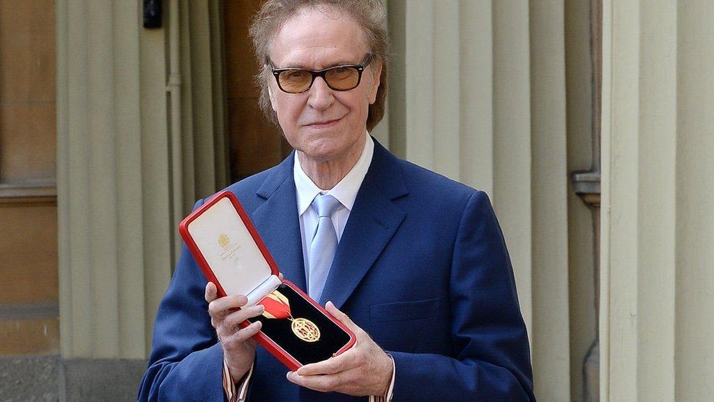 Ray Davies at Buckingham Palace