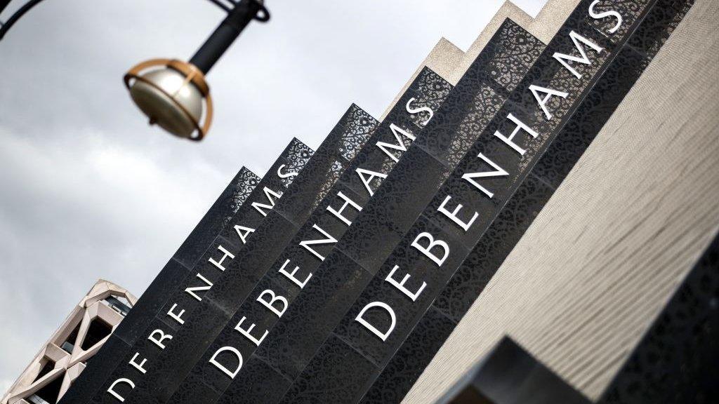 Debenhams signs