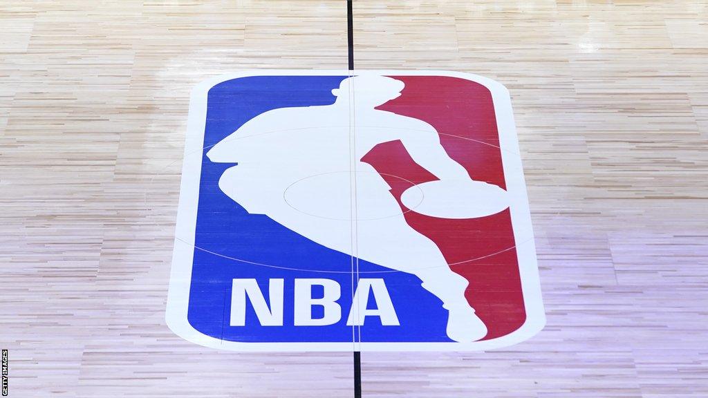 The NBA logo