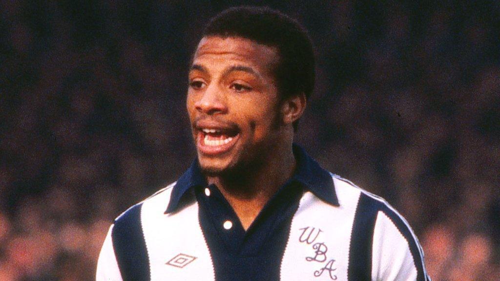 Former West Brom and England forward Cyrille Regis