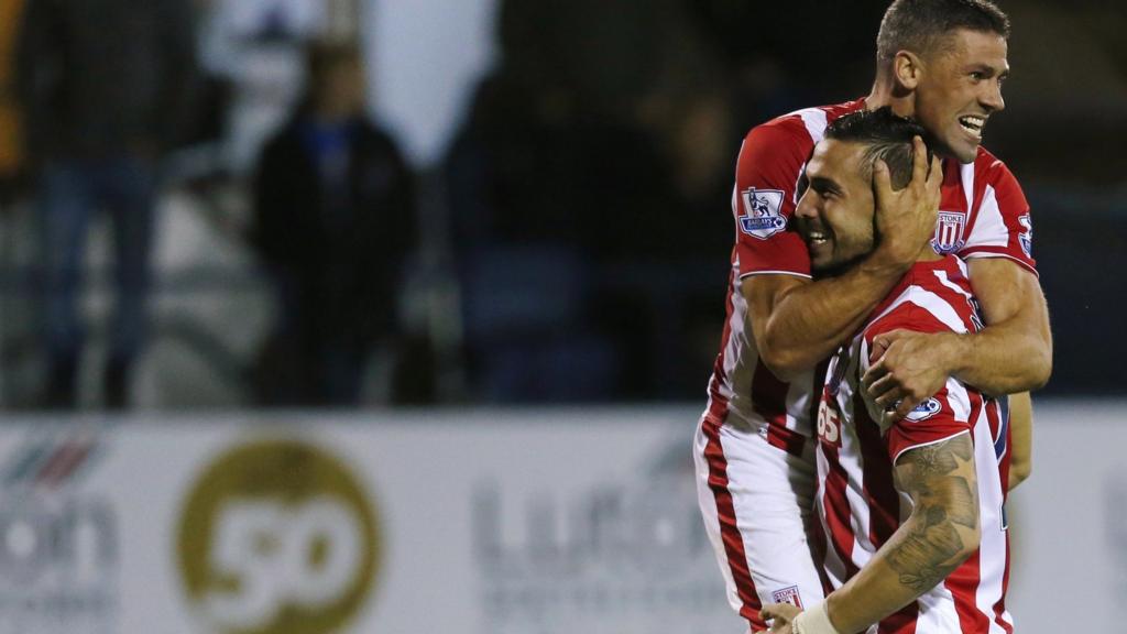 Geoff Cameron celebrates