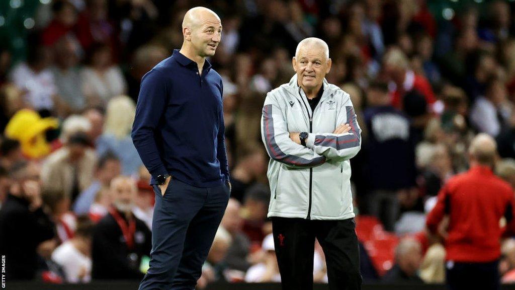 Steve Borthwick and Warren Gatland