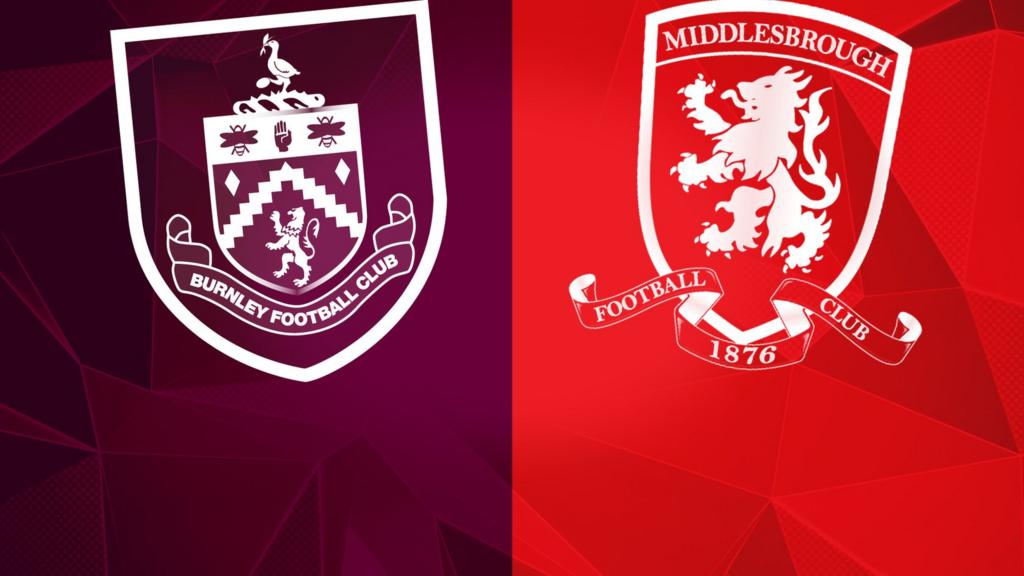 Burnley v Middlesbrough