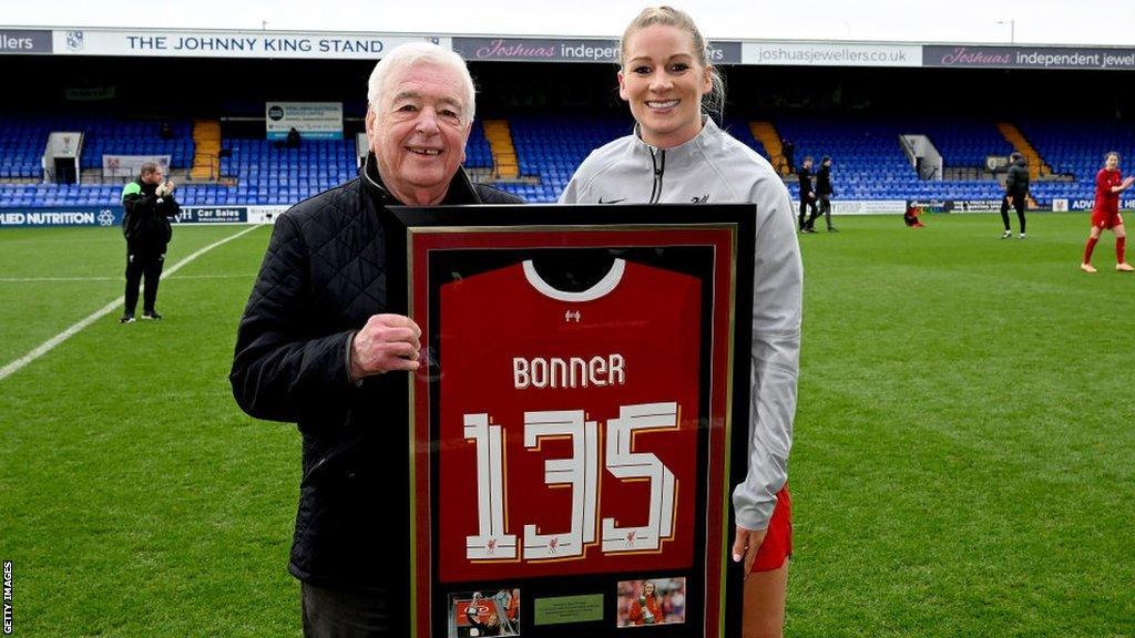 Ian Callaghan and Gemma Bonner