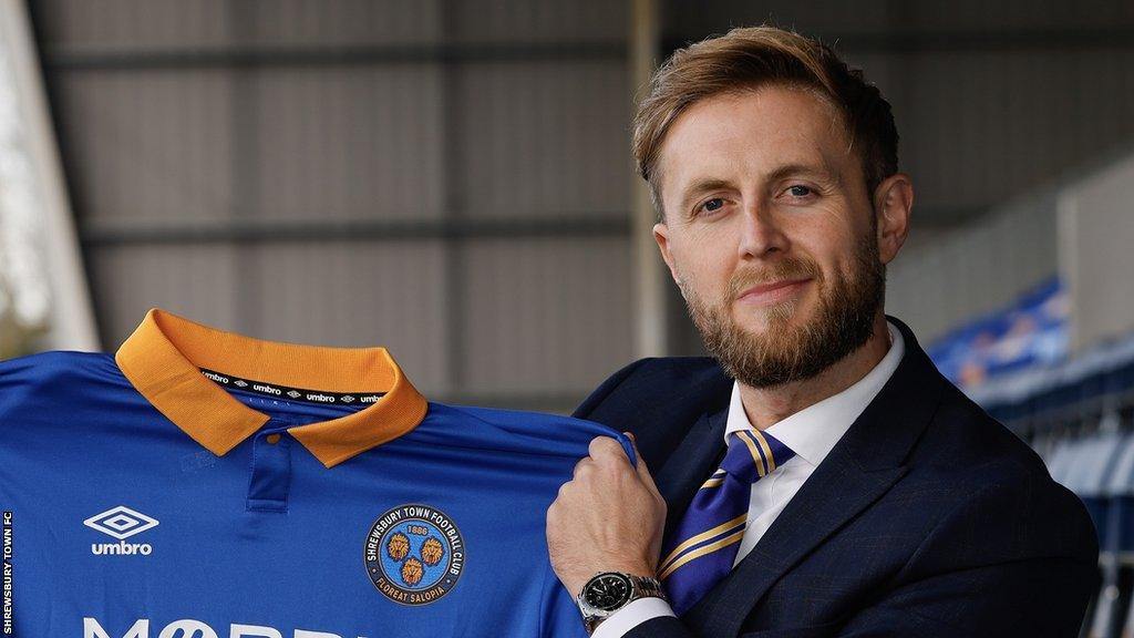 Liam Dooley has moved to Shrewsbury from Sheffield Wednesday