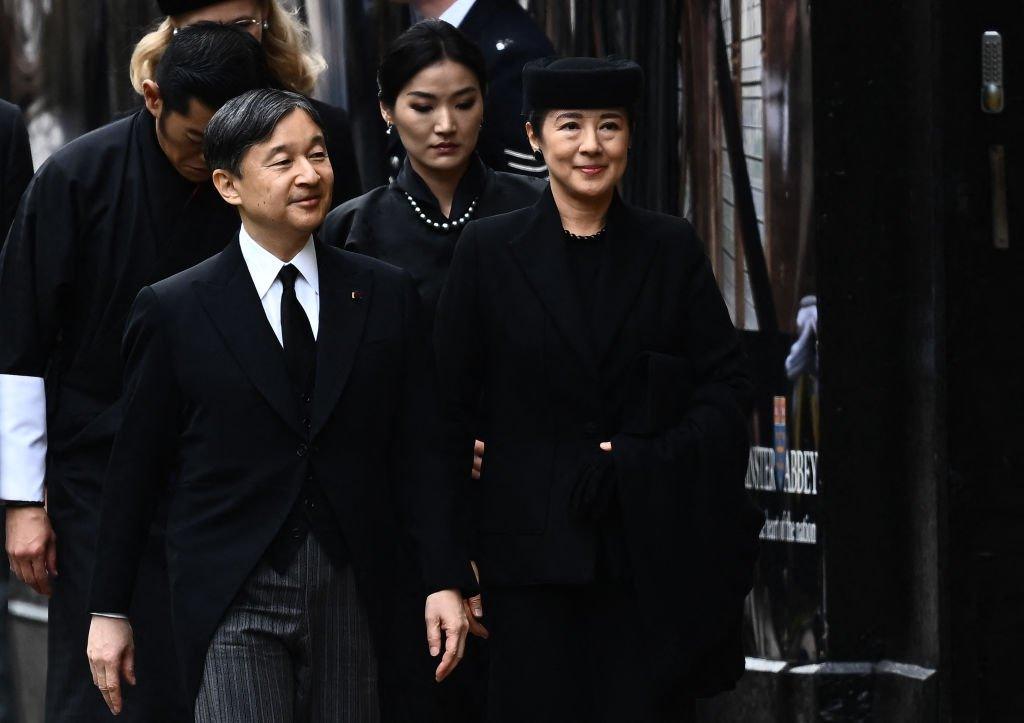 Japan's Emperor Naruhito and his wife Empress Masako