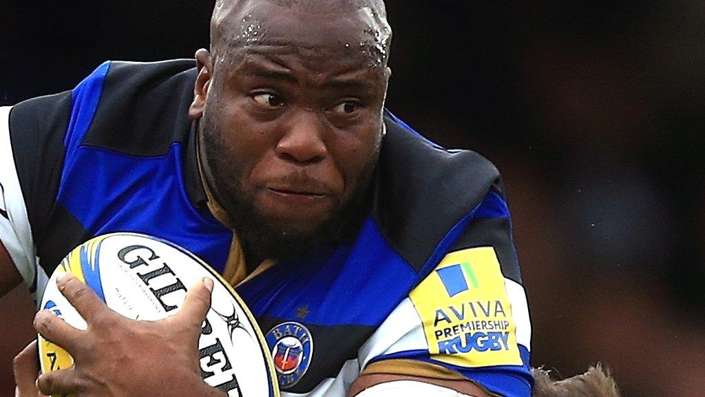 Bath prop Beno Obano