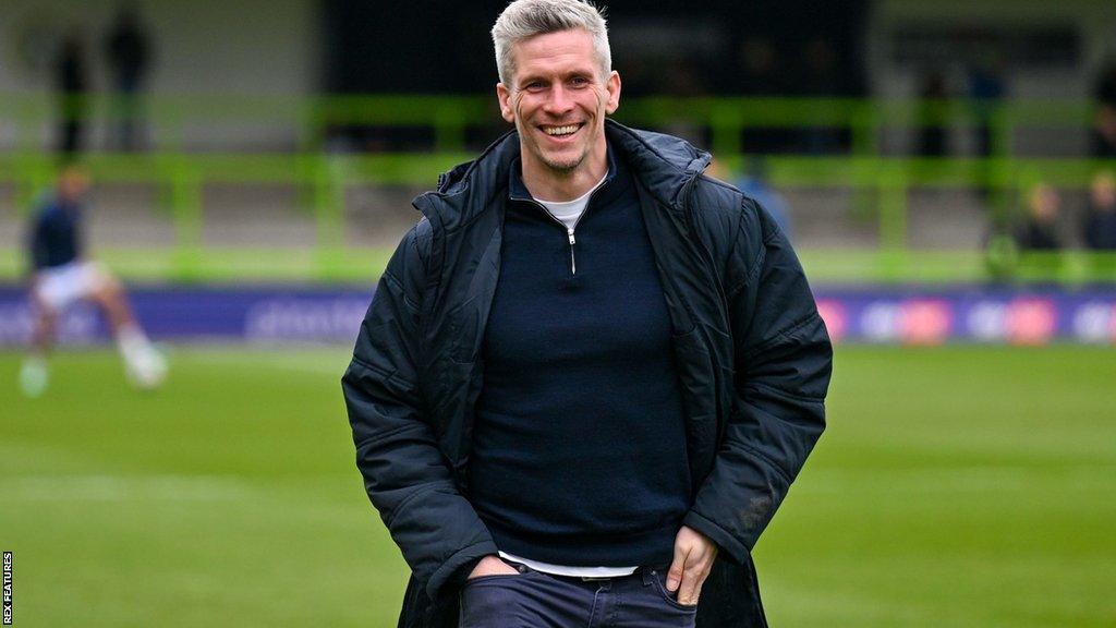 Sutton United manager Steve Morison