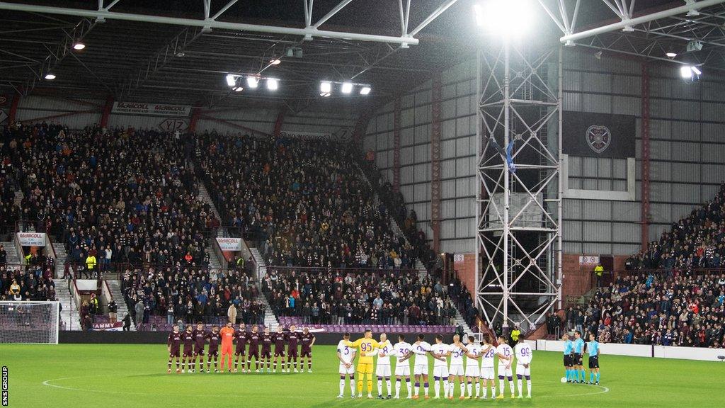 Hearts played in the group stage of the Europa Conference League last season