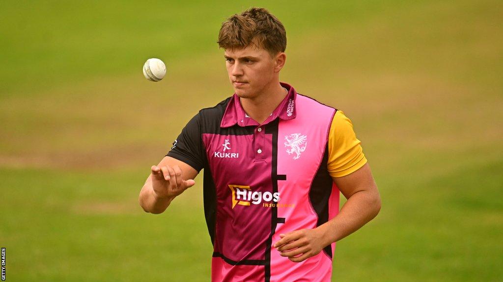 Somerset all-rounder George Thomas