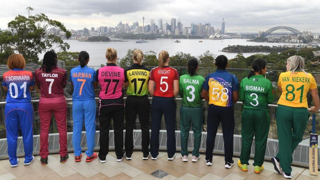 The 10 team captains in Sydney