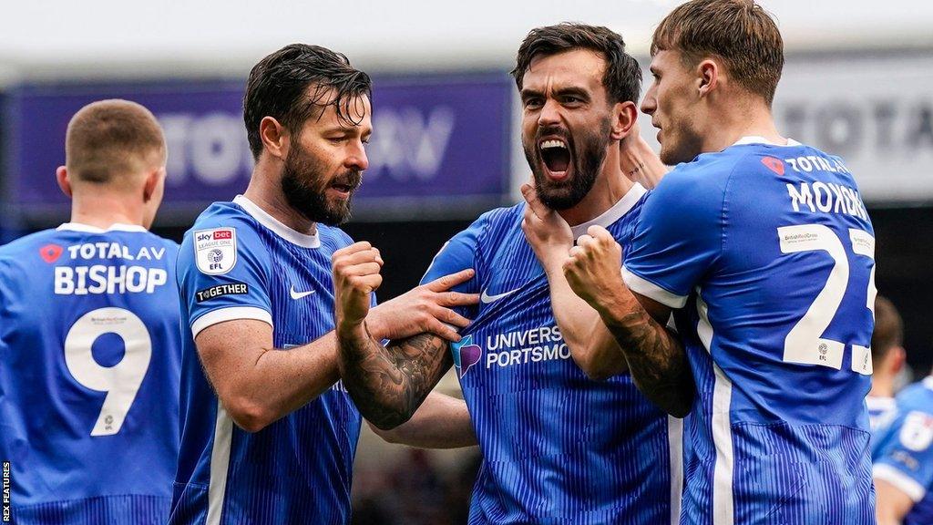 Marlon Pack scores for Portsmouth