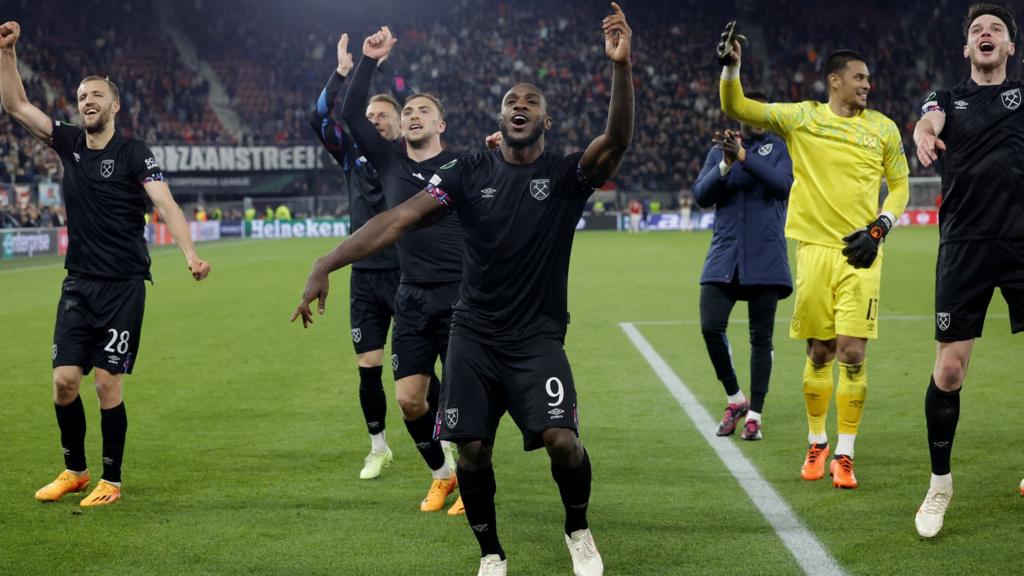 West Ham celebrate