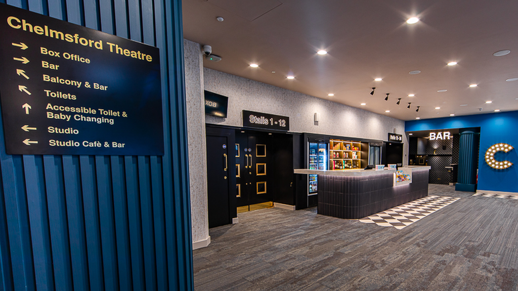 Chelmsford Theatre's new foyer area