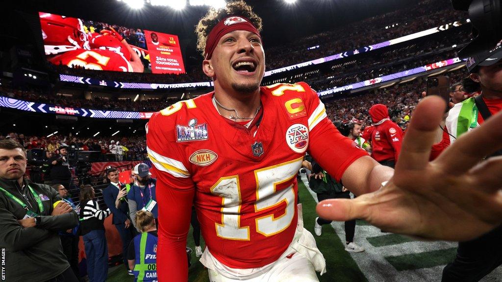 Patrick Mahomes wins a third Super Bowl