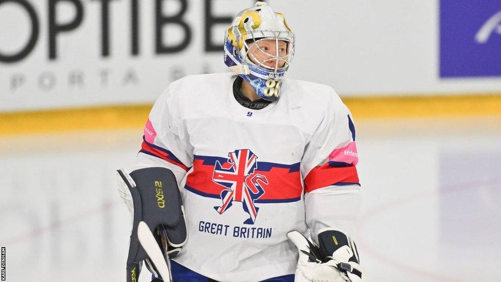 GB compete against Slovakia