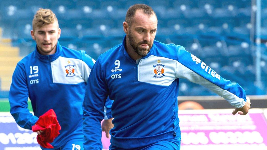 Kilmarnock striker Kris Boyd